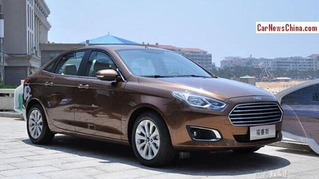 New Ford Escort for China revealed in official photos