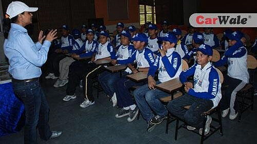 Yamaha’s ‘Kidz Yamaha Safe Riding Science’ workshop held in Noida