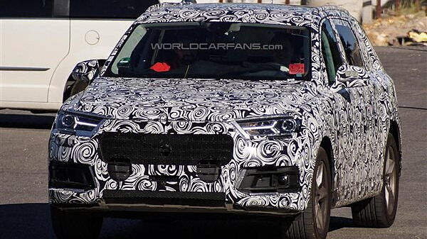 2015 Audi Q7 spied on test again