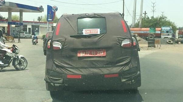 Chevrolet Trailblazer caught on test in Indore