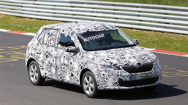 New Skoda Fabia spotted testing at the Nürburgring