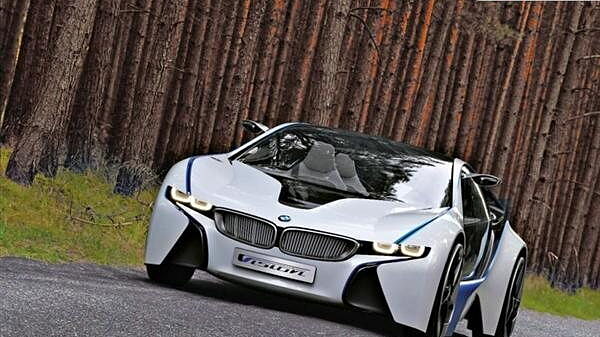 BMW Vision EfficientDynamics concept car unveiled: on display in New Delhi till 24 May 2011