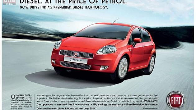 Fiat India to roll out diesel cars at the price of petrol