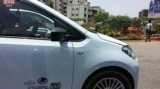 Volkswagen up! spied testing in Pune