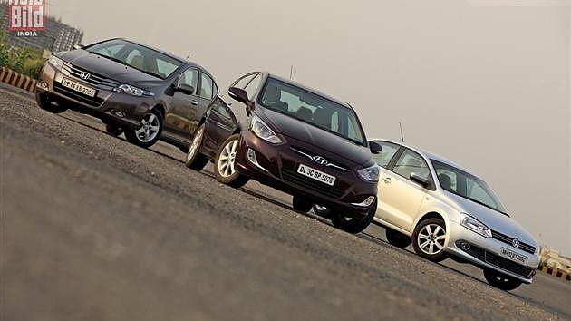 Hyundai Verna closing in on Honda City and Volkswagen Vento