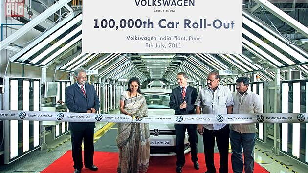 Volkswagen rolls-out 100,000 car