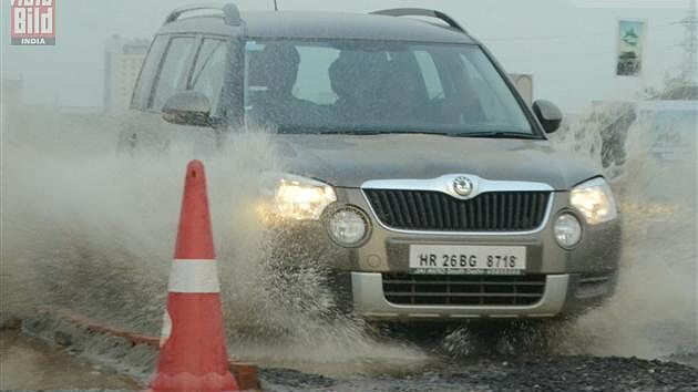 Skoda Yeti thrills people in Gurgaon