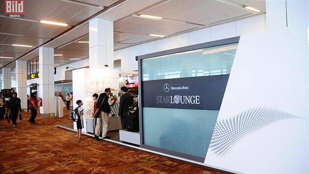 Mercedes-Benz Star Lounge at Delhi International Airport