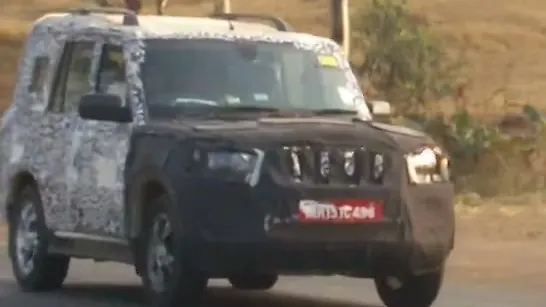 Mahindra’s facelifted Scorpio caught on video Mahindra’s facelifted Scorpio caught on video
