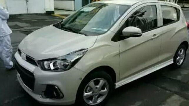 2016 Chevrolet Spark (Beat) unveiled through spy-shots