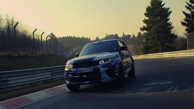 Range Rover Sport SVR is the fastest SUV ever to lap the Nurburgring