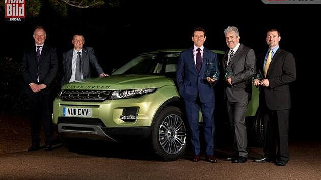 Range Rover Evoque named Auto Express Car of the Year