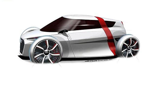 Audi's electric urban car concept