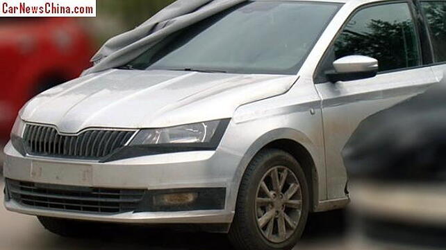 2015 Skoda Fabia spotted testing in China