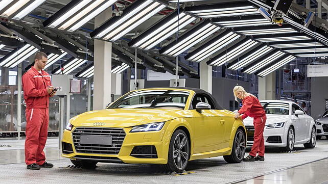 Audi starts production of the new TT roadster