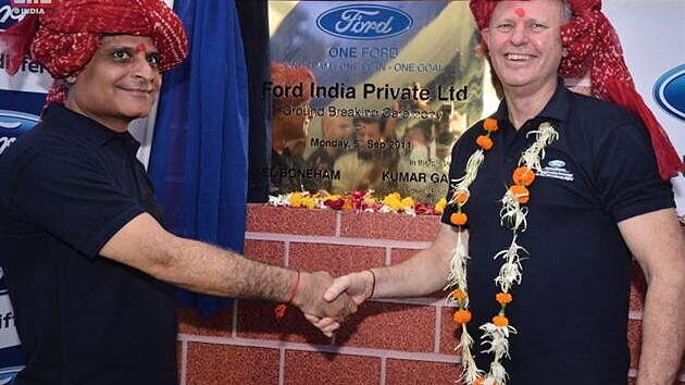 Ford breaks ground for its second-production plant in Gujarat