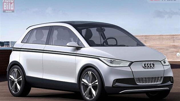 Audi reveals images of the A2 concept car