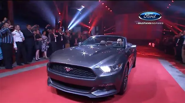 Ford reveals the 2015 Mustang Convertible Ford reveals the 2015 Mustang Convertible
