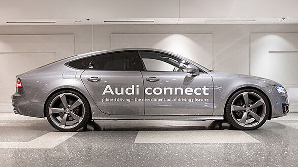 Audi showcases a self-driving car at 2014 CES
