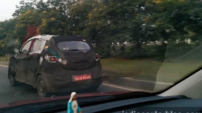 Mahindra S101 spotted testing in Chennai again Mahindra S101 spotted testing in Chennai again