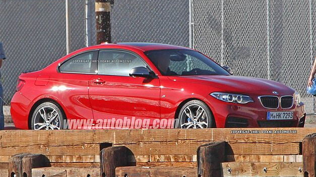 BMW 2 Series Coupe spied undisguised