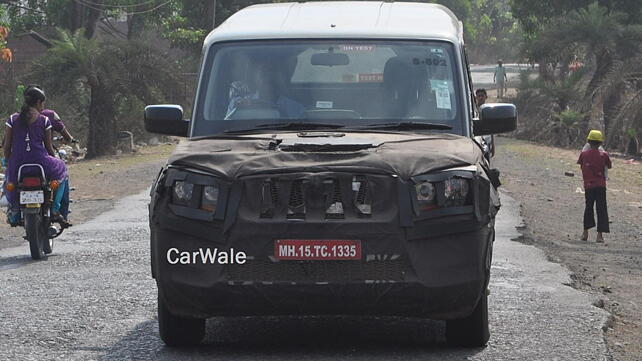 Exclusive pictures: Mahindra’s new Scorpio spotted testing