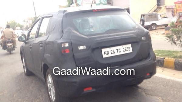 Maruti Suzuki S-Cross crossover spied on test again