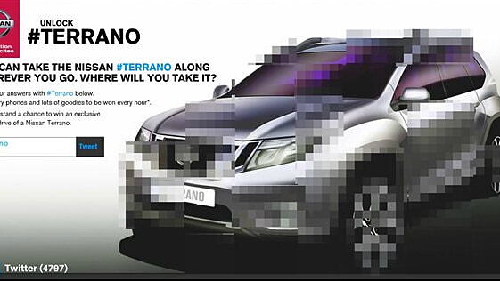 Nissan begins online campaign for Terrano premium SUV