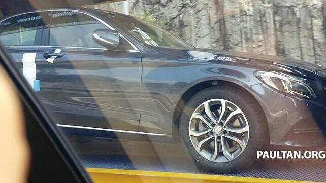 2015 Mercedes-Benz C-Class spotted in Malaysia