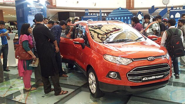 Ford unveils production version of the EcoSport for the Indian market