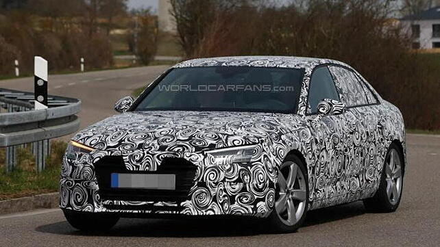 Next generation Audi A4 spied testing