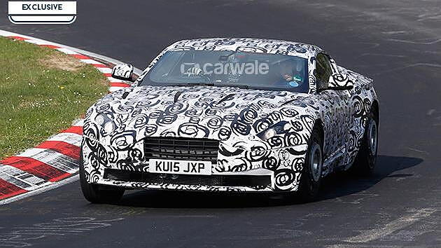 Aston Martin DB11 spied testing at Nurburgring