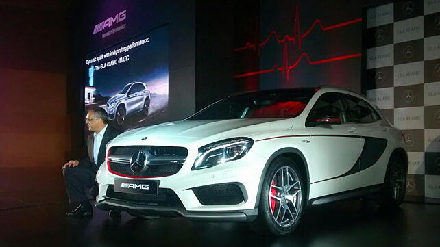 Mercedes-Benz GLA45 AMG  4MATIC launched in India for Rs 69.60 lakh
