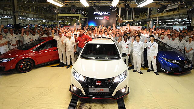 Honda Civic Type R officially rolls off the production line in Europe