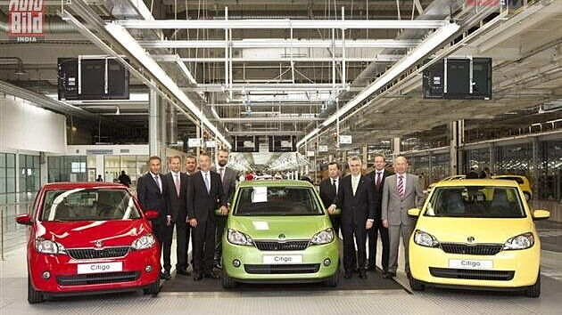 Skoda begins the production of Citigo in Czech Republic