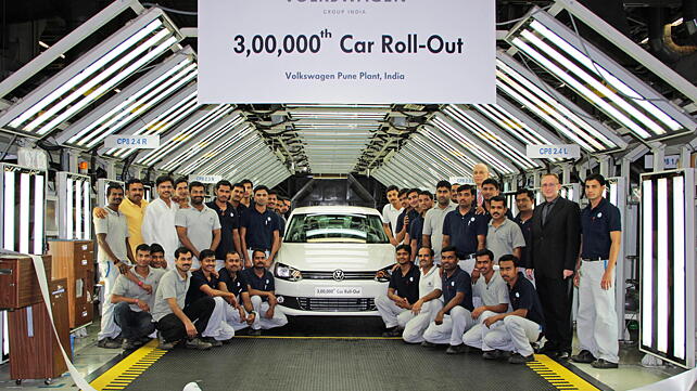 Volkswagen India rolls out 3,00,000th car from Pune plant 