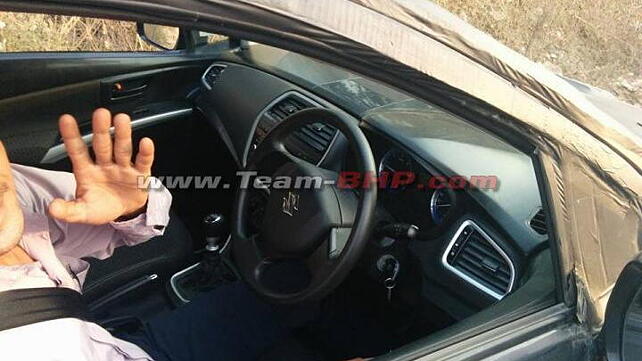 Maruti Suzuki SX4 S-Cross interior spy photos emerge
