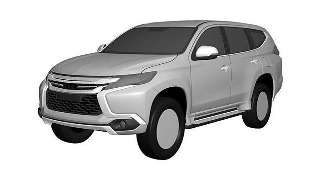 Next-gen Mitsubishi Pajero Sport revealed in new patent images