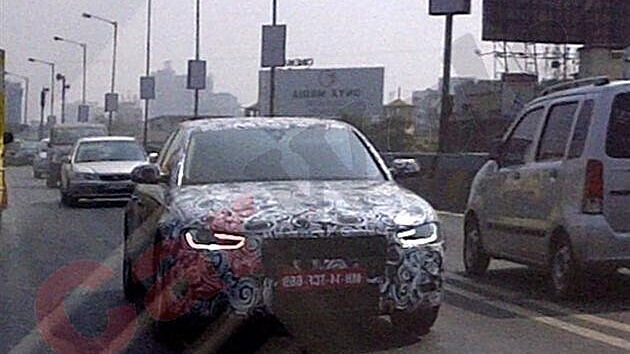 Audi A4 facelift spotted - Spy pictures