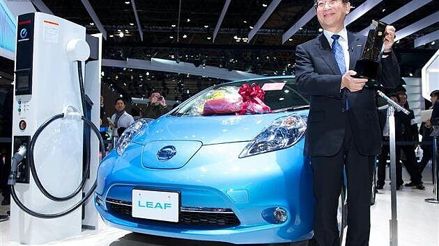 Nissan Leaf wins the Japanese Car of the Year Award