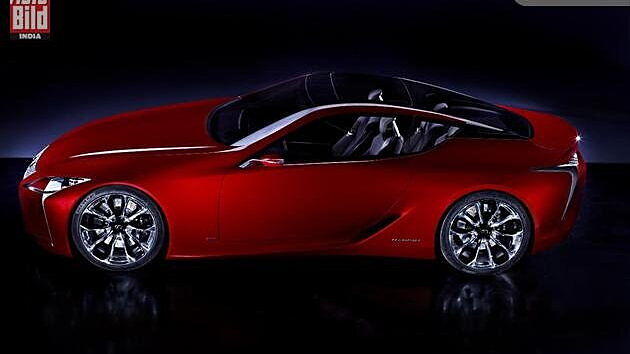 Lexus reveals images of LF-LC concept