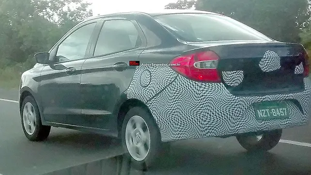 Ford Ka hatchback and sedan spotted testing in Brasil Ford Ka hatchback and sedan spotted testing in Brasil