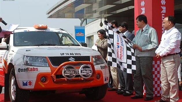 Maruti Suzuki Desert Storm Rally kicks off