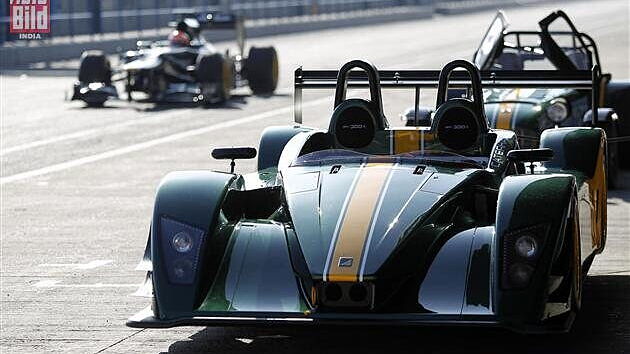 Caterham offers drives for customers for the SP/300.R