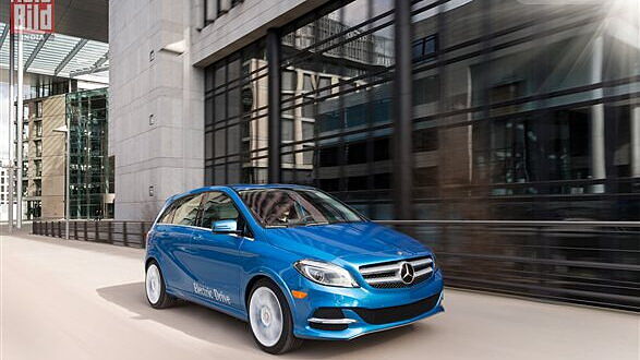 2013 New York Auto Show: Mercedes-Benz B-Class electric drive