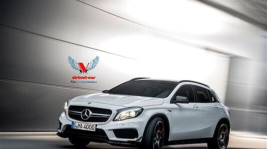 Mercedes-Benz GLA 45 AMG production-ready rendering
