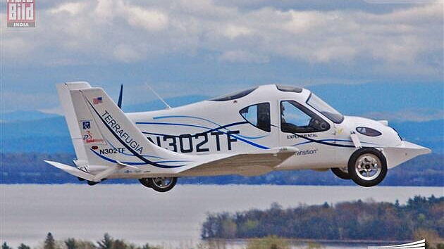 Flying car flies for first time 