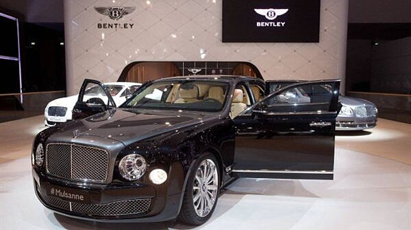 Bentley Mulsanne Shaheen unveiled at the Dubai International Motorshow