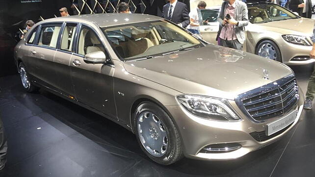 Mercedes-Maybach Pullman debuts at the 2015 Geneva Motor Show