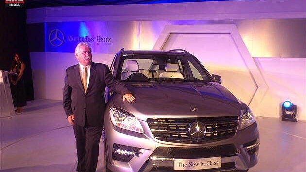 New 2012 Mercedes M-Class launched for Rs 56.90 lakh, ex-showroom, Delhi